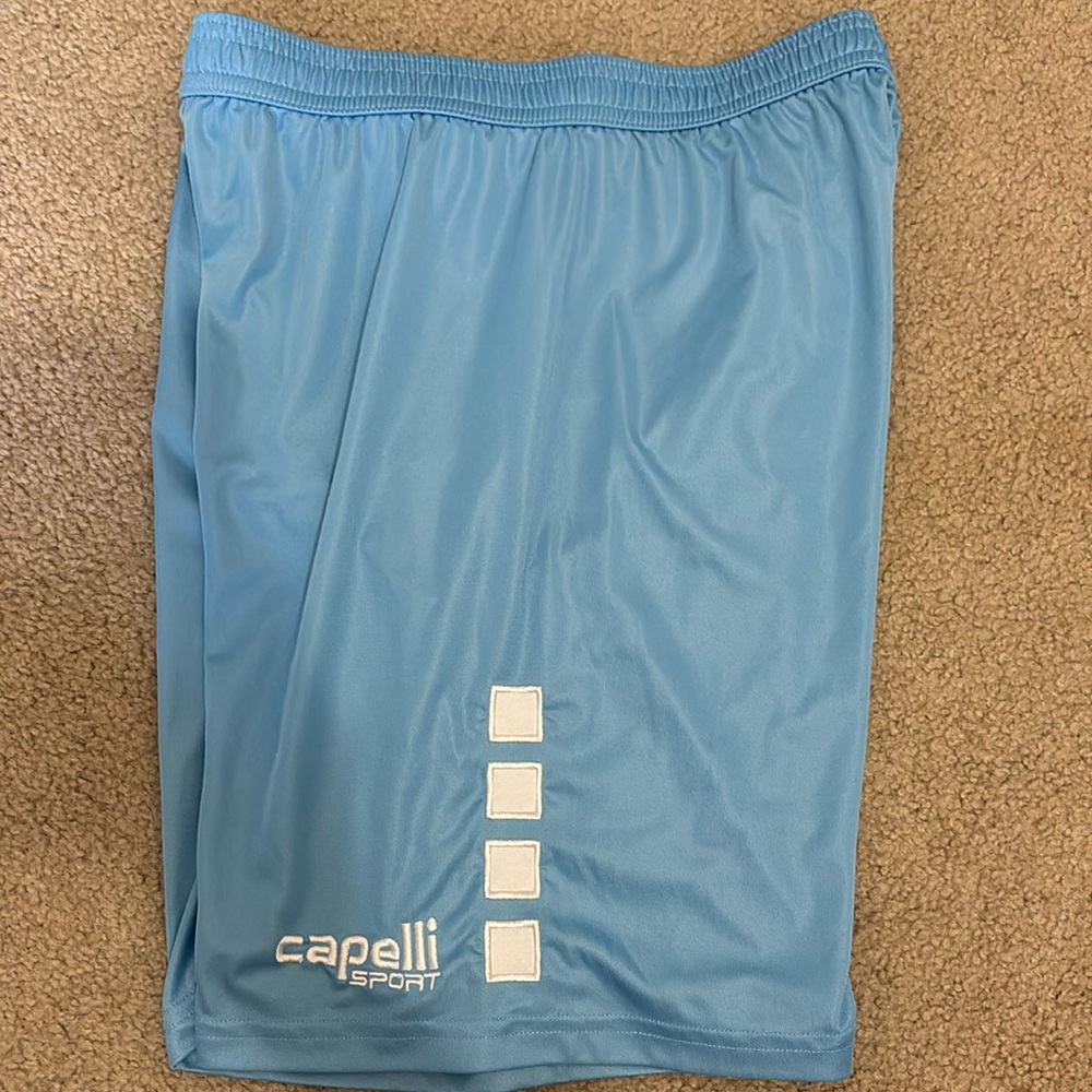 Kids Capelli sport soccer shorts.